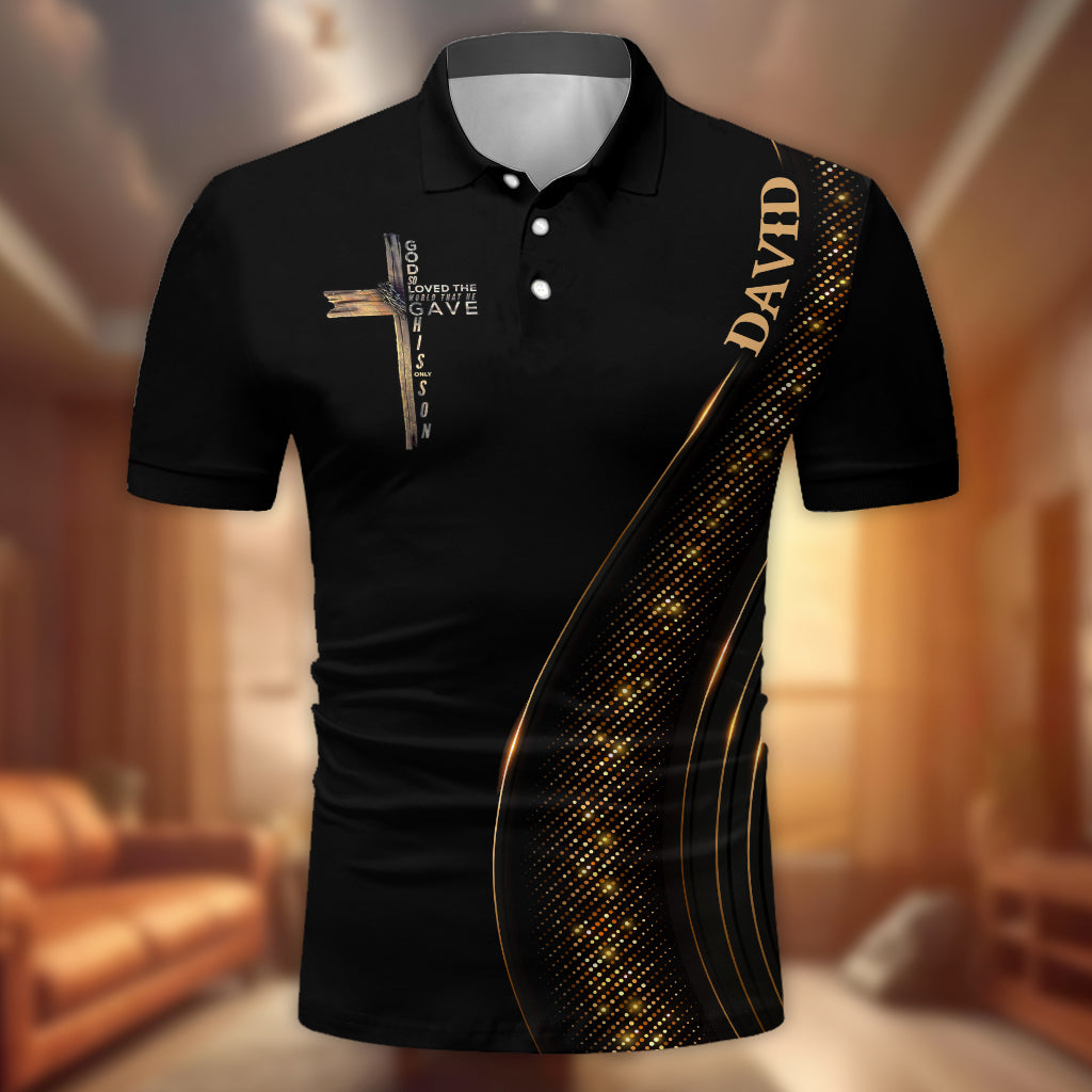 Jesus Is My God - Personalized Christian Polo Shirt