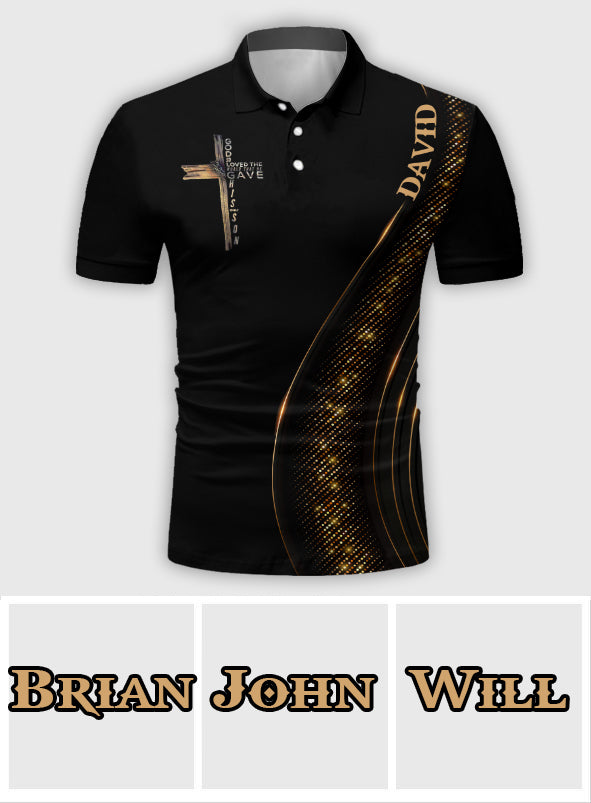 Jesus Is My God - Personalized Christian Polo Shirt