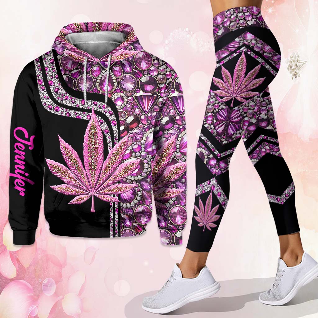 Stoner Chick - Personalized Weed Hoodie and Leggings