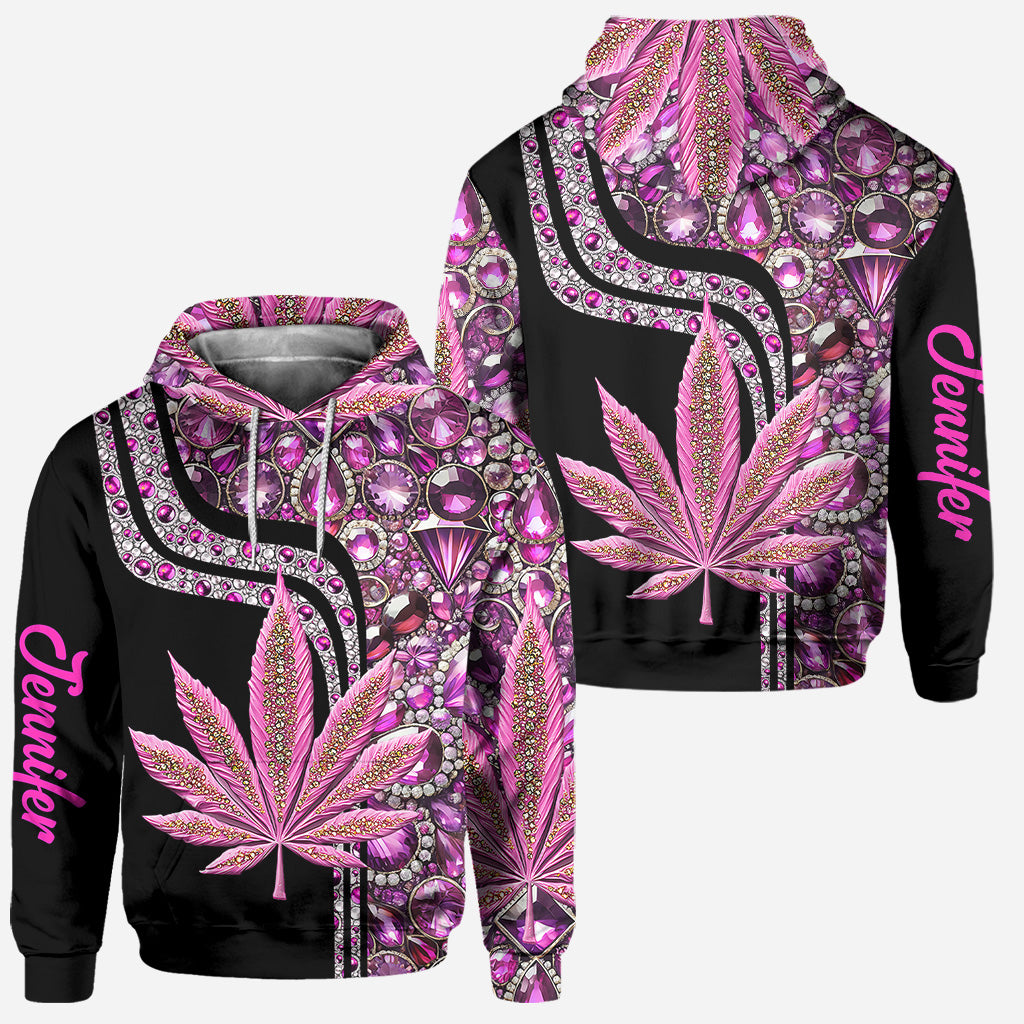 Stoner Chick - Personalized Weed Hoodie and Leggings