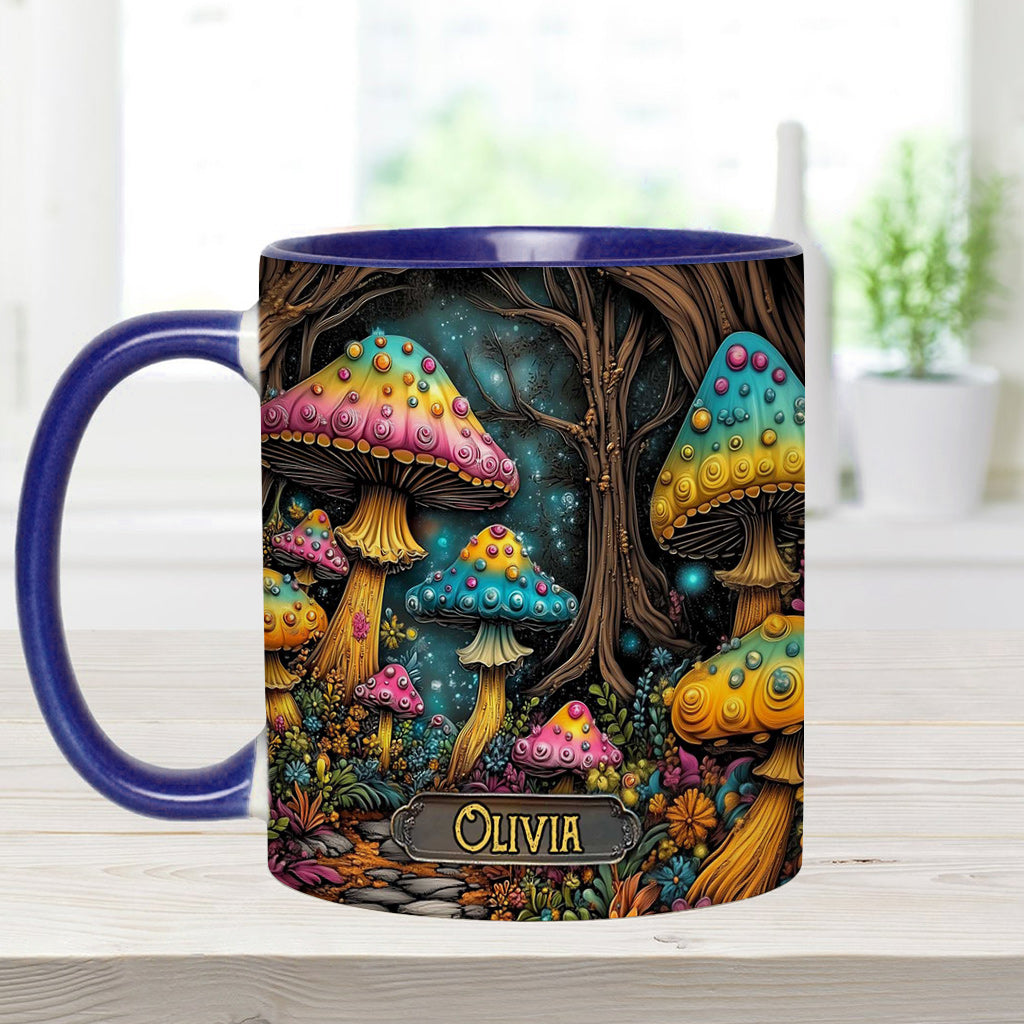 Magic Mushroom - Personalized Mushroom Accent Mug