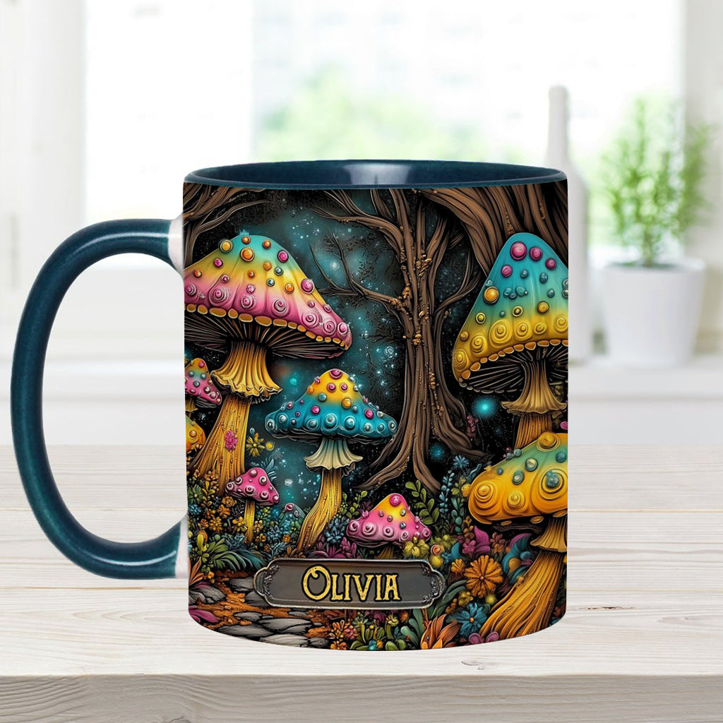 Magic Mushroom - Personalized Mushroom Accent Mug