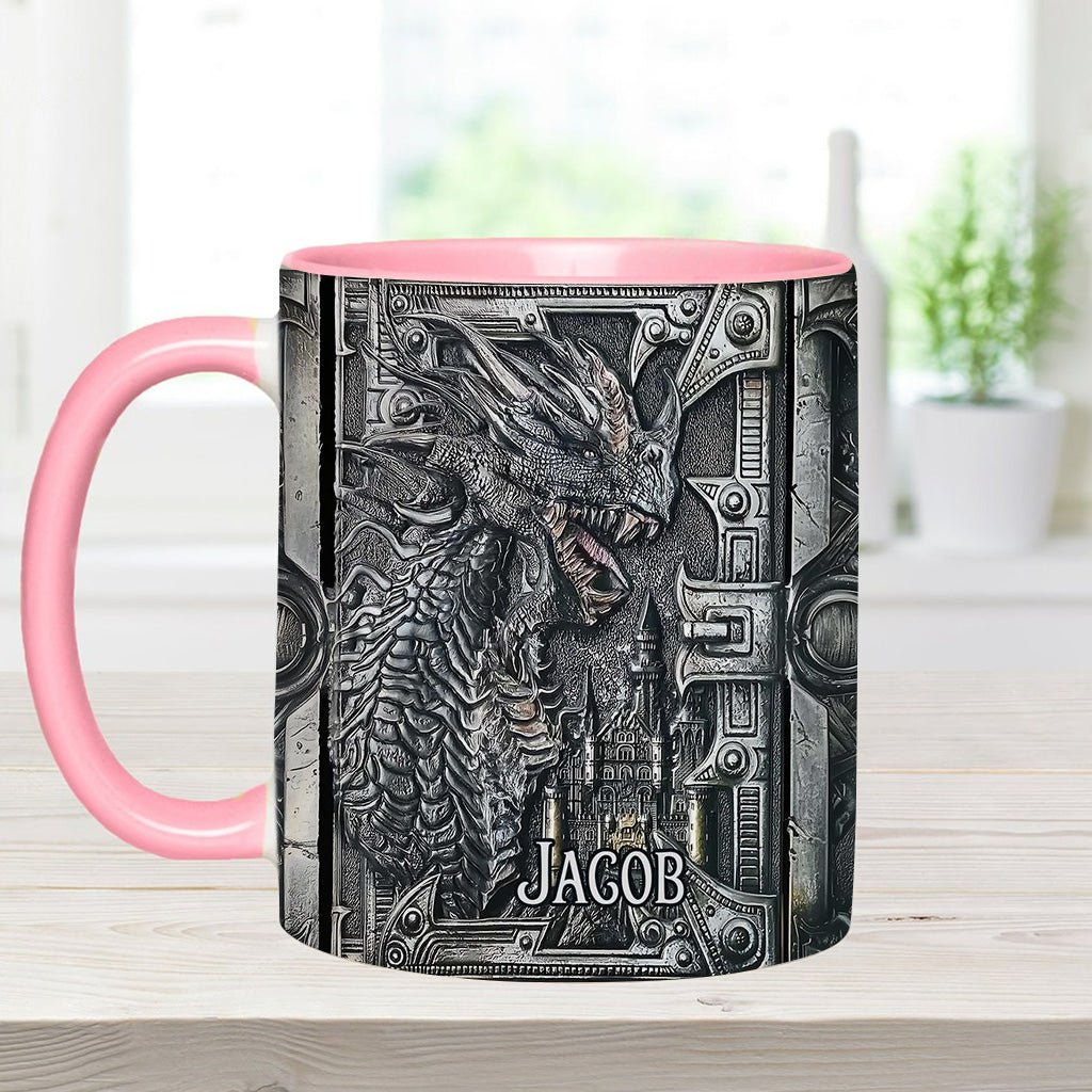 Majestic Dragon - Personalized Dragon Accent Mug