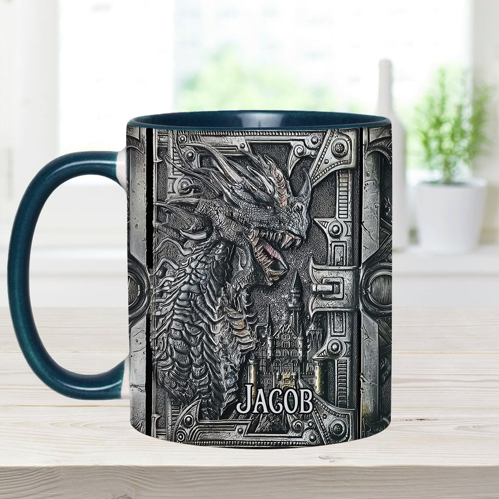 Majestic Dragon - Personalized Dragon Accent Mug