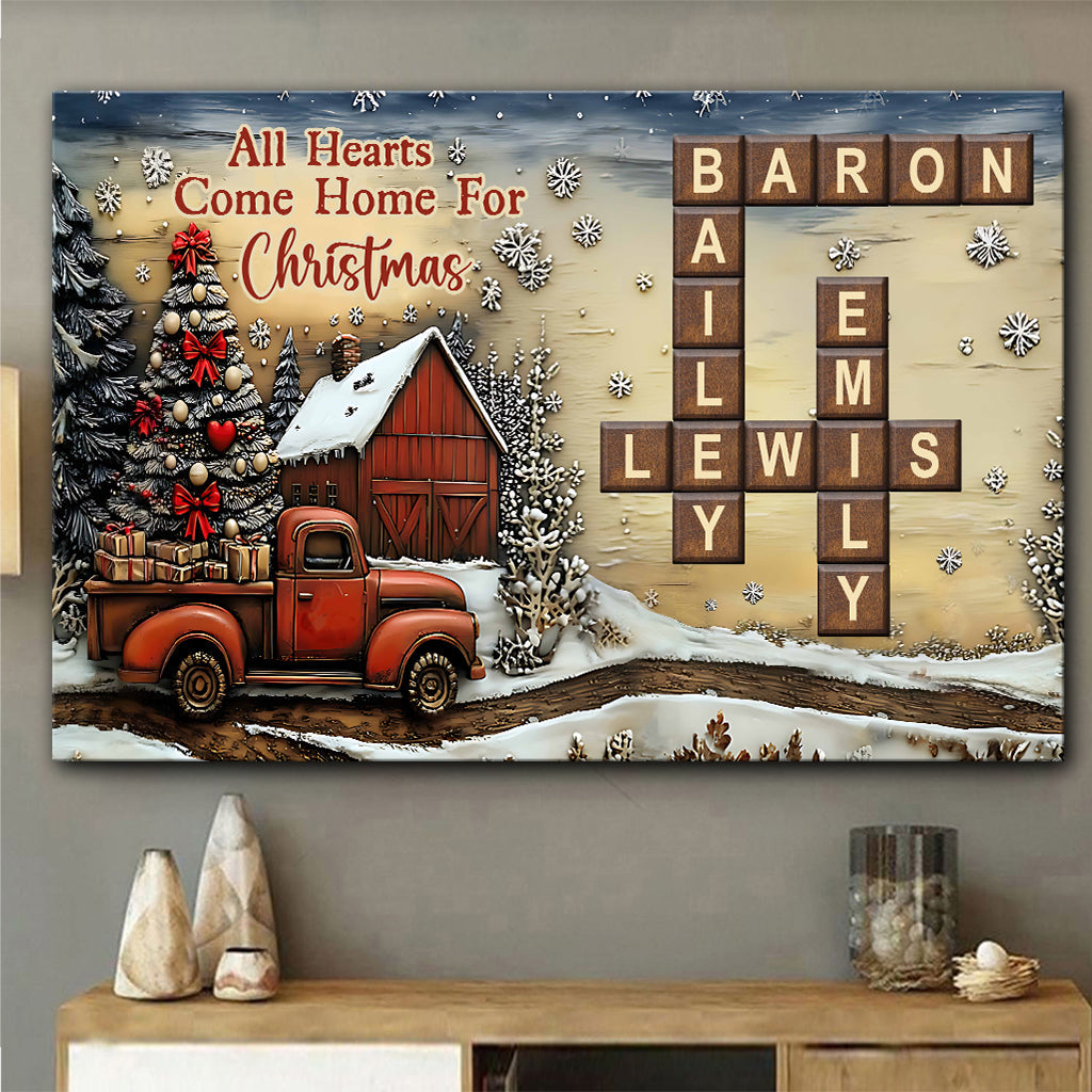 C'est la plus belle période de l'année - Toile et affiche personnalisées pour la famille