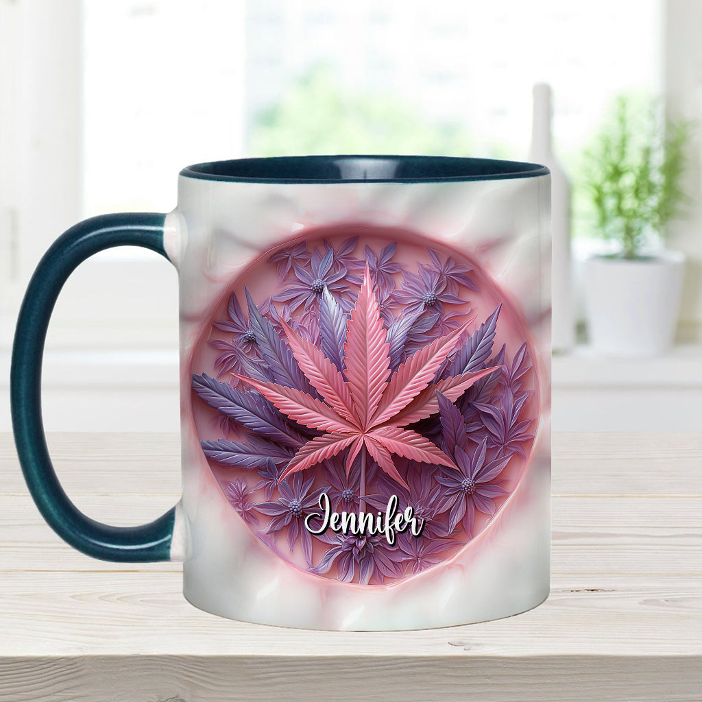 High Life - Personalized Weed Accent Mug