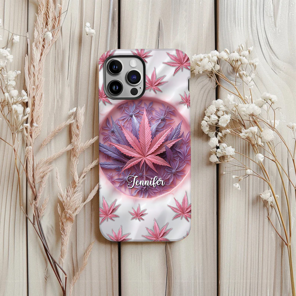 High Life - Personalized Weed Full Print Phone Case