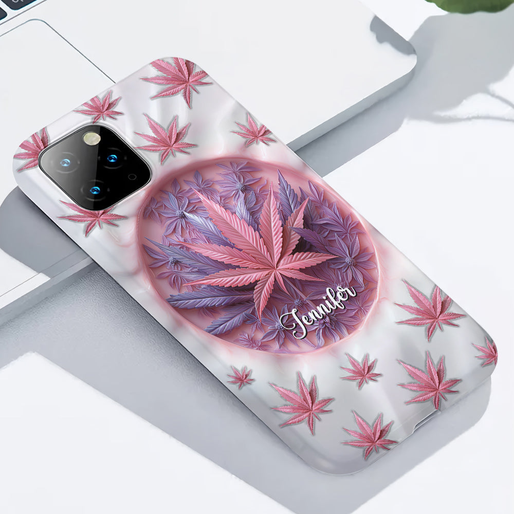 High Life - Personalized Weed Full Print Phone Case