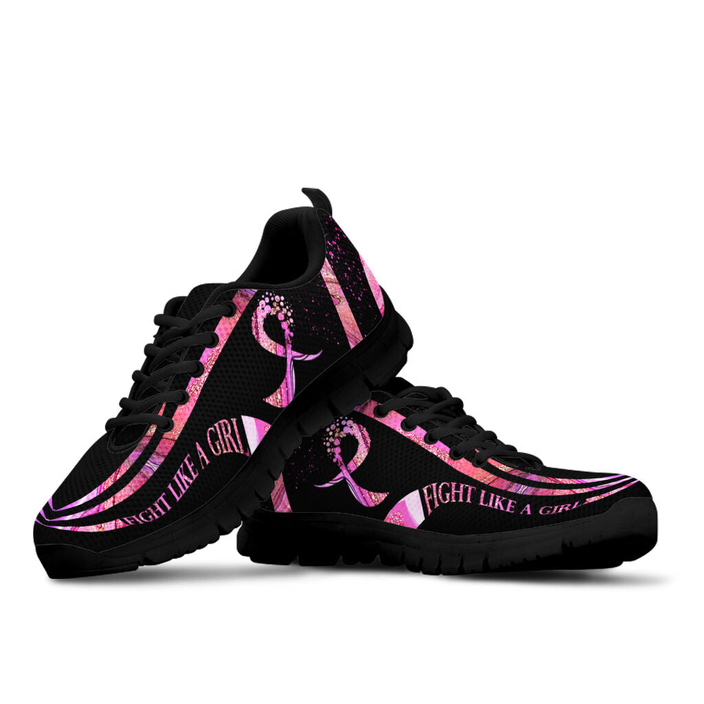 Baskets de sensibilisation au cancer du sein « Fight Like A Girl » 0622