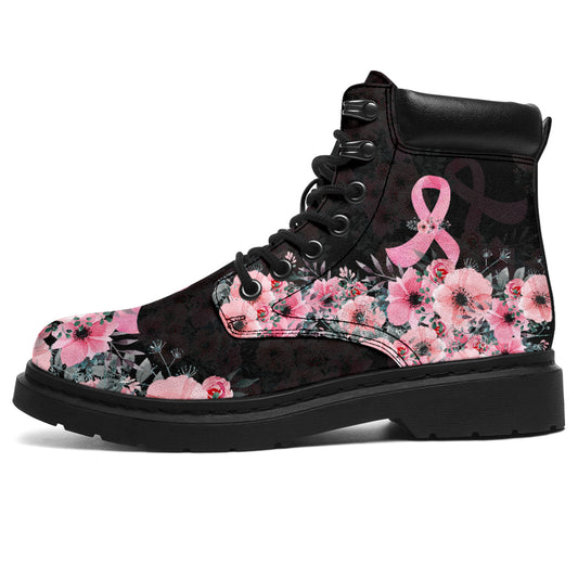 Sensibilisation au cancer du sein Bottes toutes saisons 0622