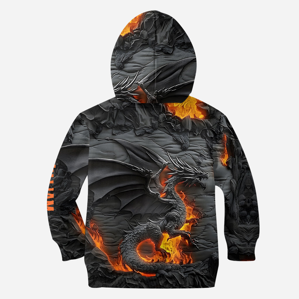 Fire Dragon - Personalized Dragon All Over Shirt