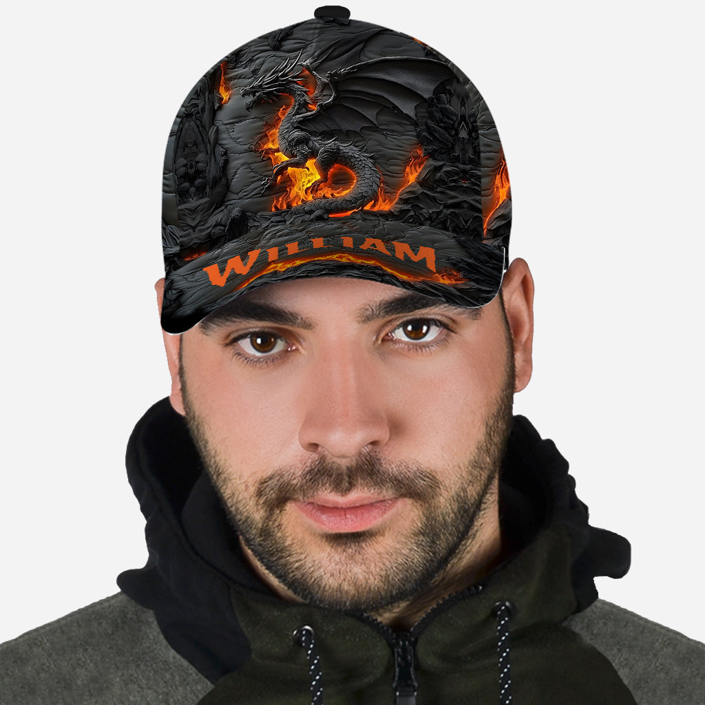 Fire Dragon - Personalized Dragon Classic Cap