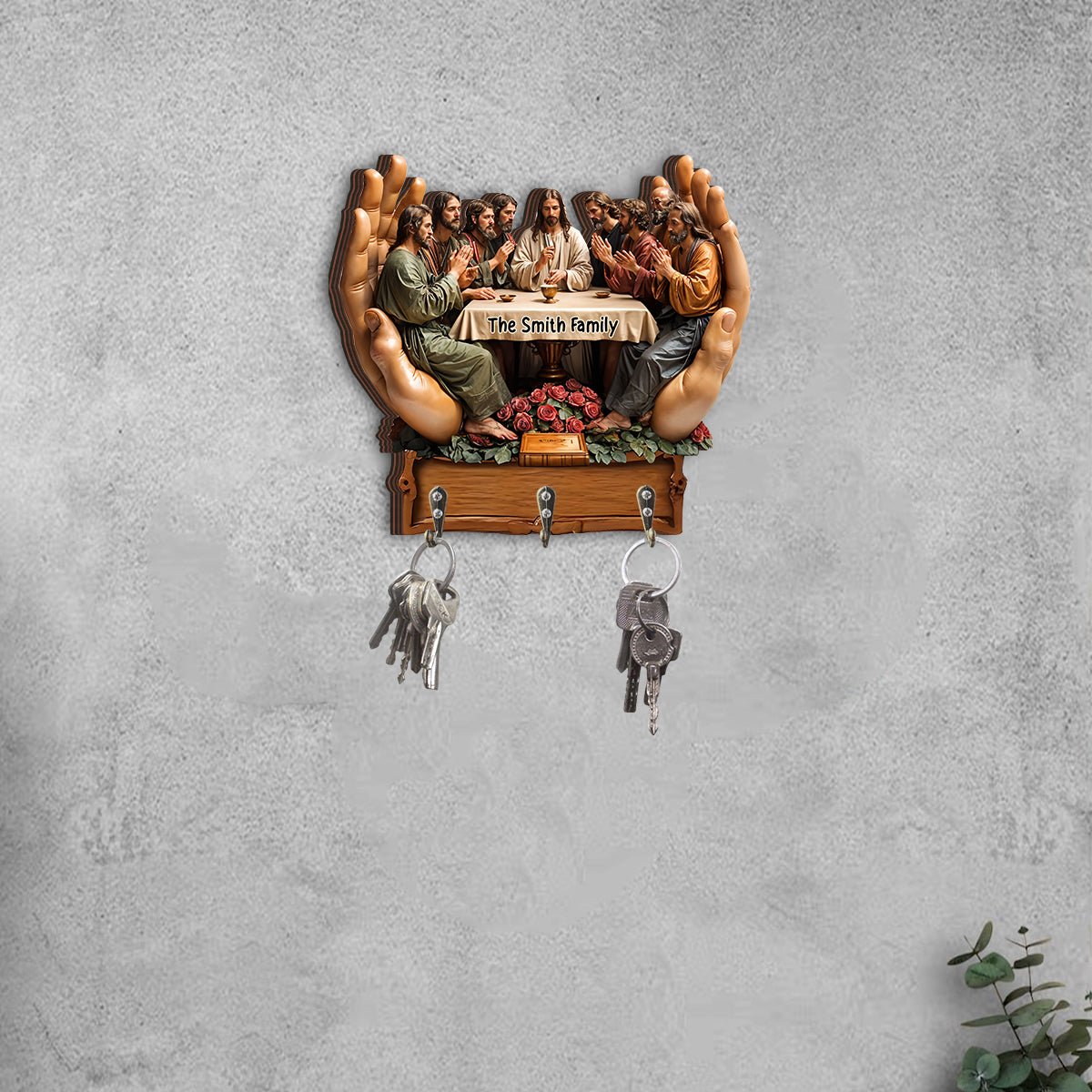 Porte-clés chrétien personnalisé « Believer » -