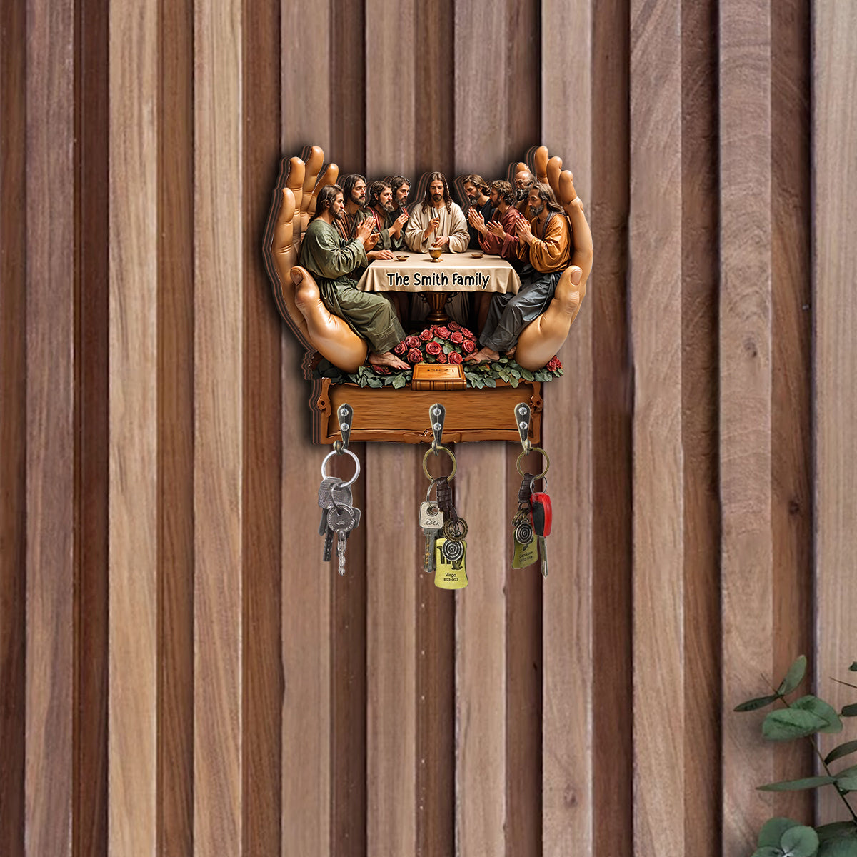 Porte-clés chrétien personnalisé « Believer » -