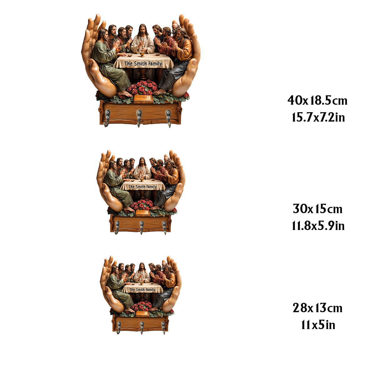Porte-clés chrétien personnalisé « Believer » -
