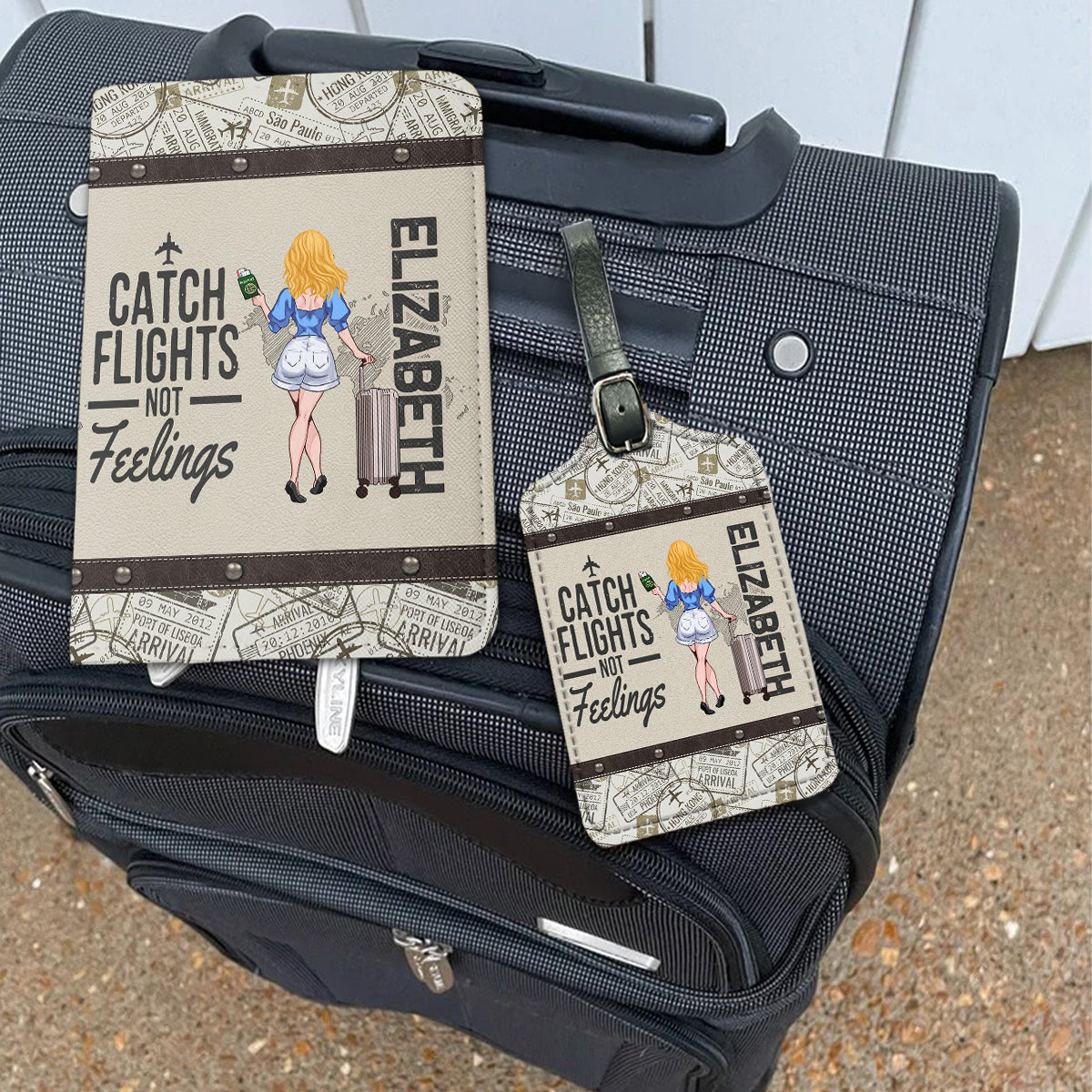 L'aventure vous attend ! – Coffret cadeau de voyage personnalisé pour elle, maman, épouse, petite amie, amie