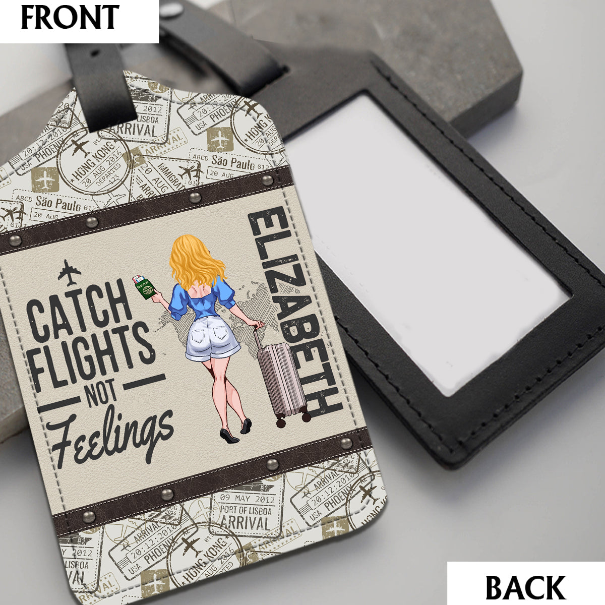 L'aventure vous attend ! – Coffret cadeau de voyage personnalisé pour elle, maman, épouse, petite amie, amie