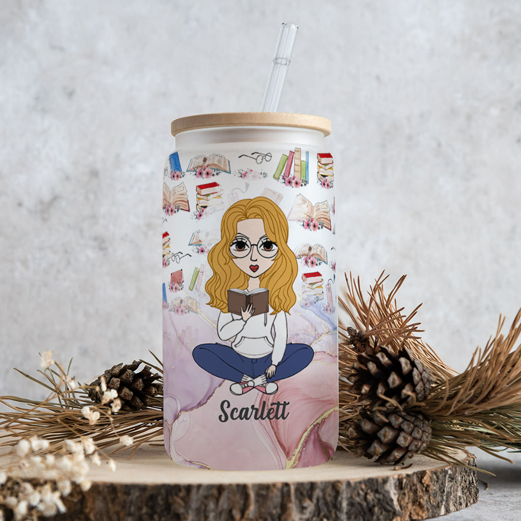 Voilà ce que je fais - Livre personnalisé en verre