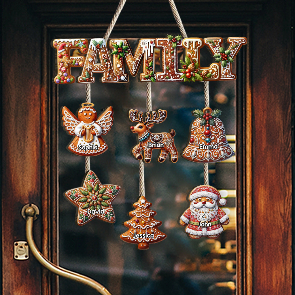 Happy Family - Personalized Family Pallet Wood Sign