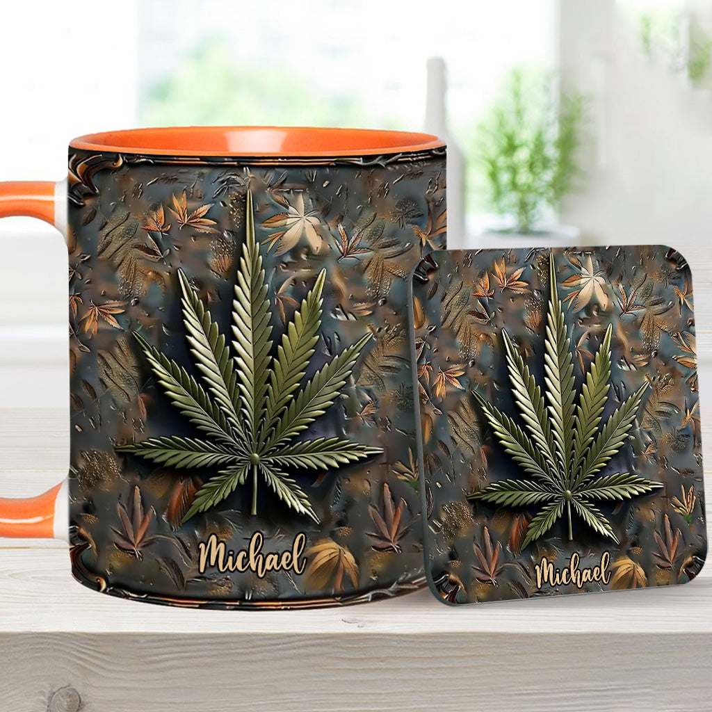 Mug High Life personnalisé avec motif cannabis