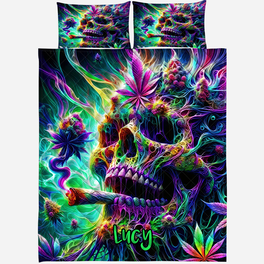 Dope Soul - Personalized Weed Quilt Set