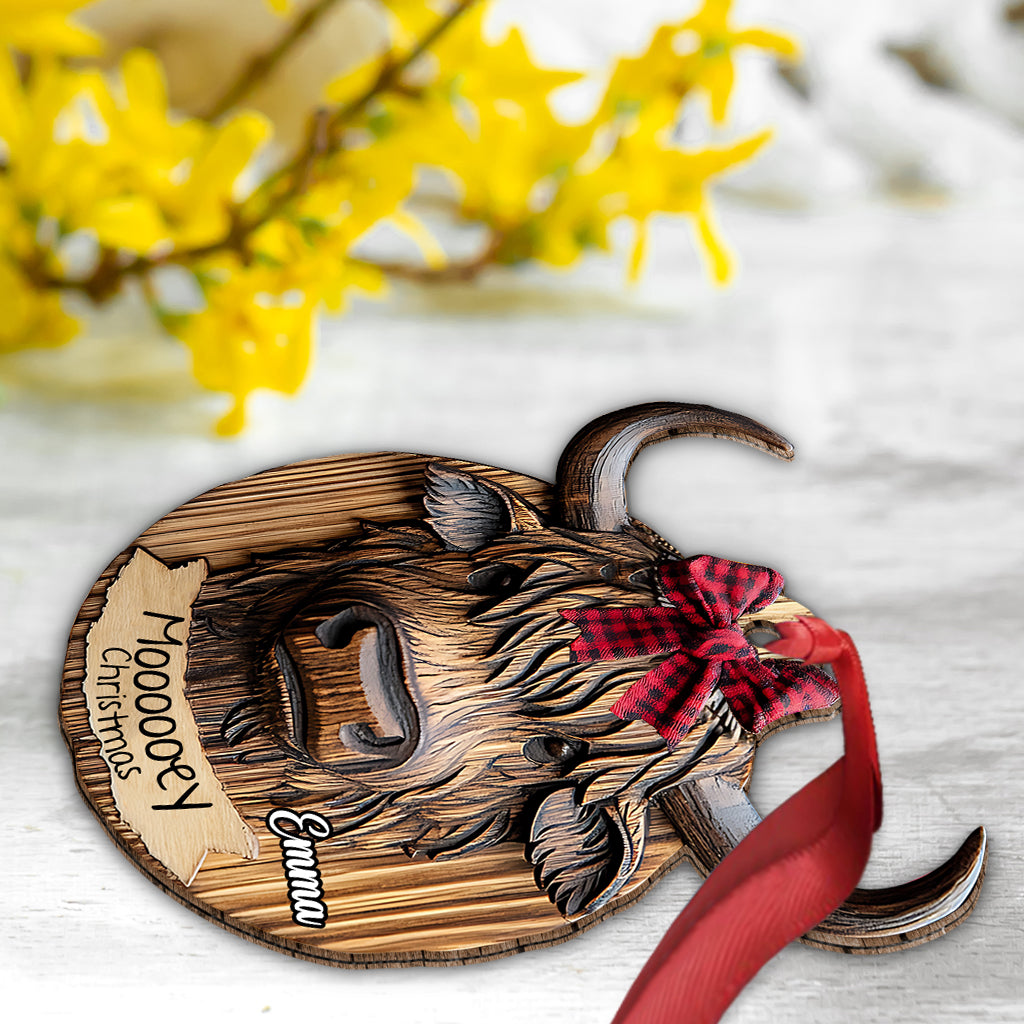 Moody Christmas - Personalized Family Ornament