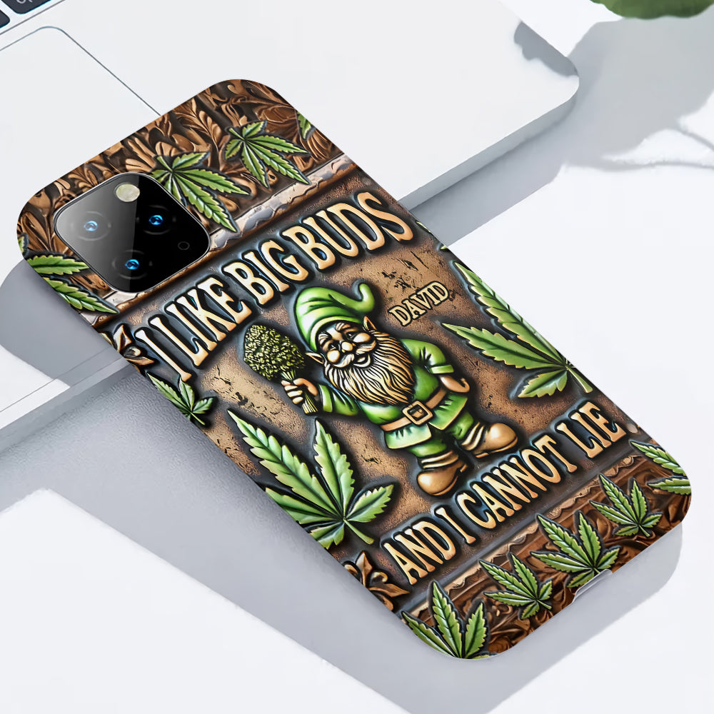 J'aime les grosses têtes - Coque de téléphone personnalisée avec impression intégrale sur le thème du cannabis