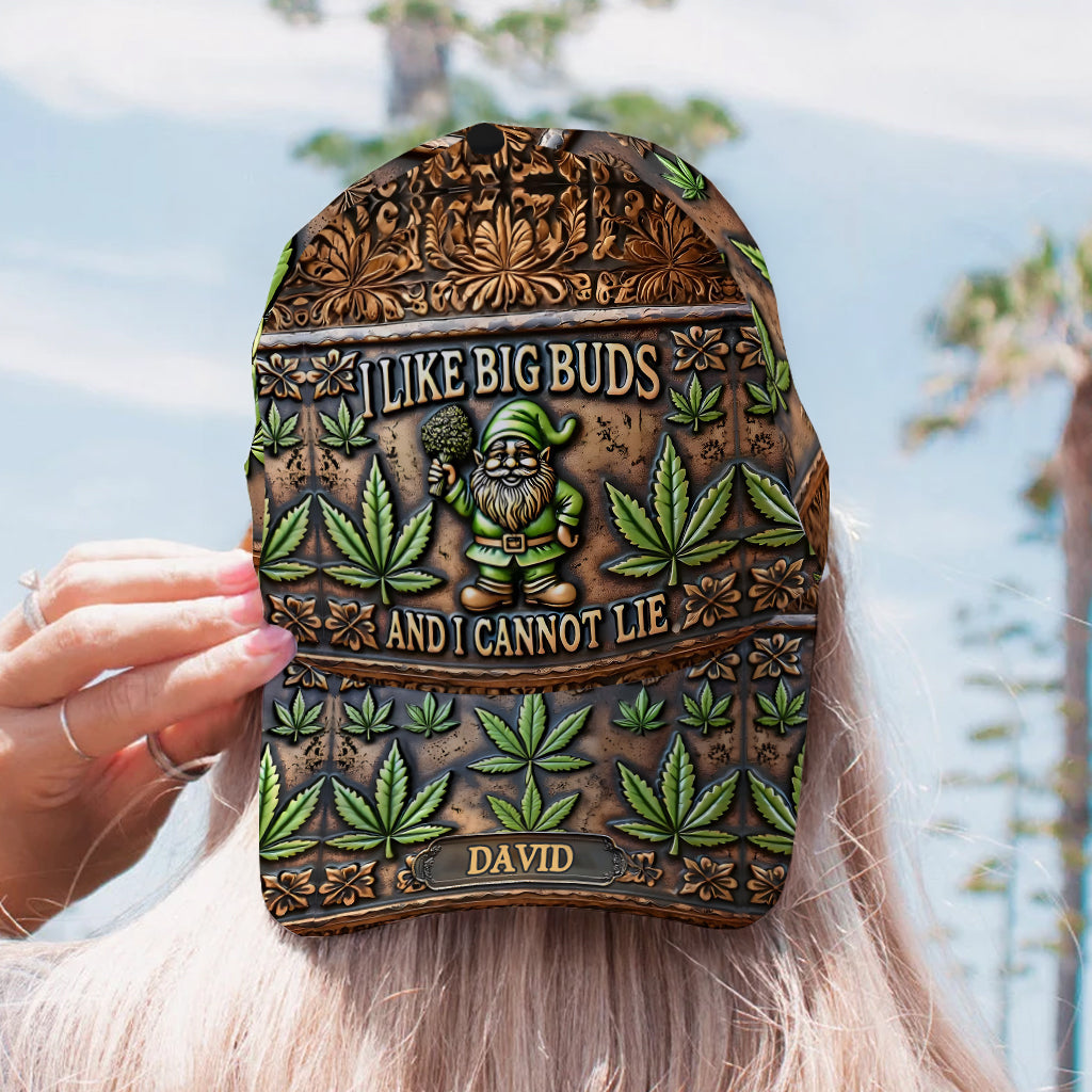 I Like Big Buds - Personalized Weed All Over Print Hoodie & Classic Cap