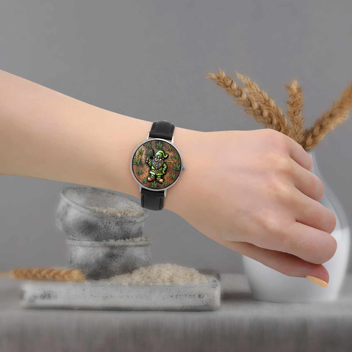 It's 420 Somewhere - Personalized Weed Hand Watch