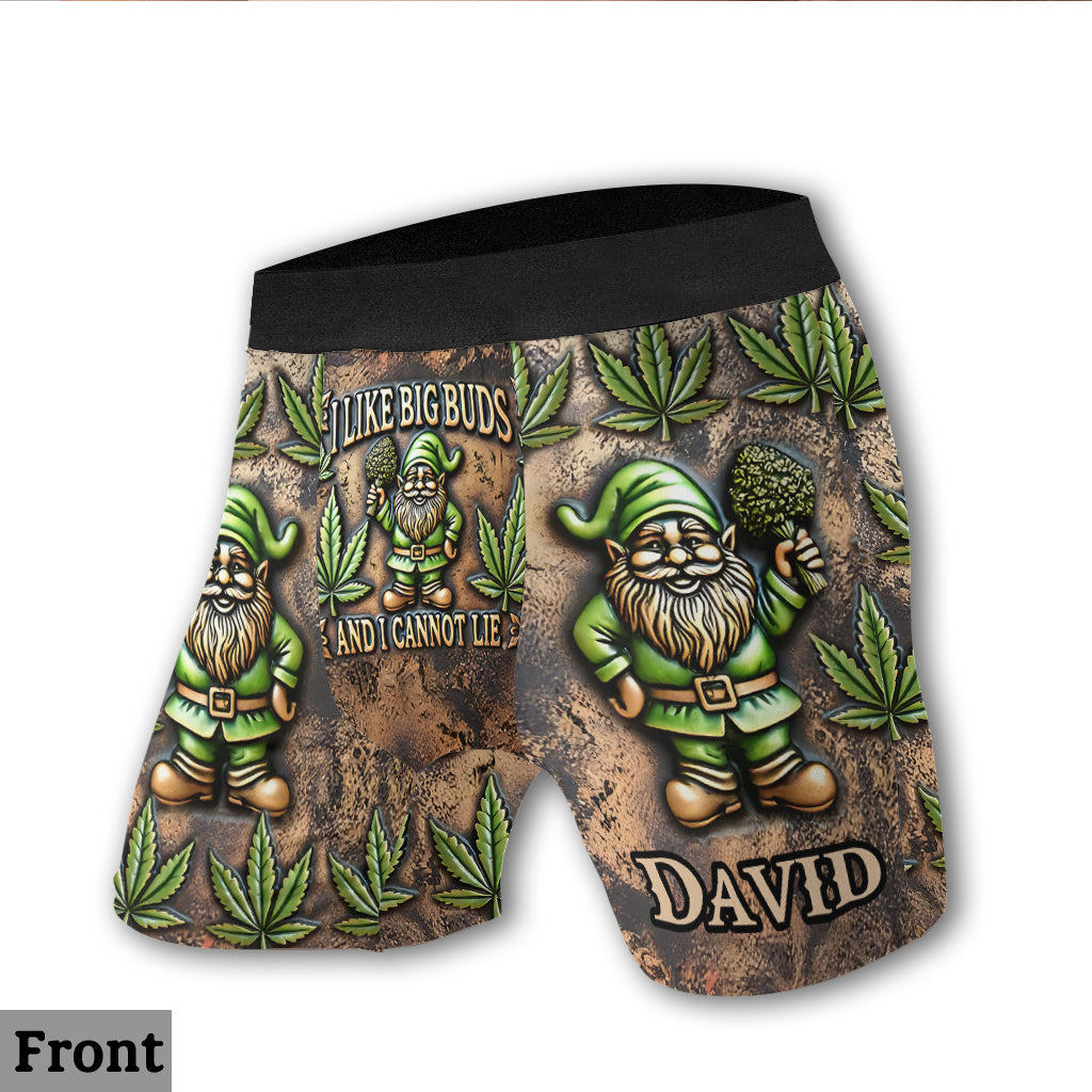 I Like Big Buds - Personalized Weed Men’s Boxer Briefs