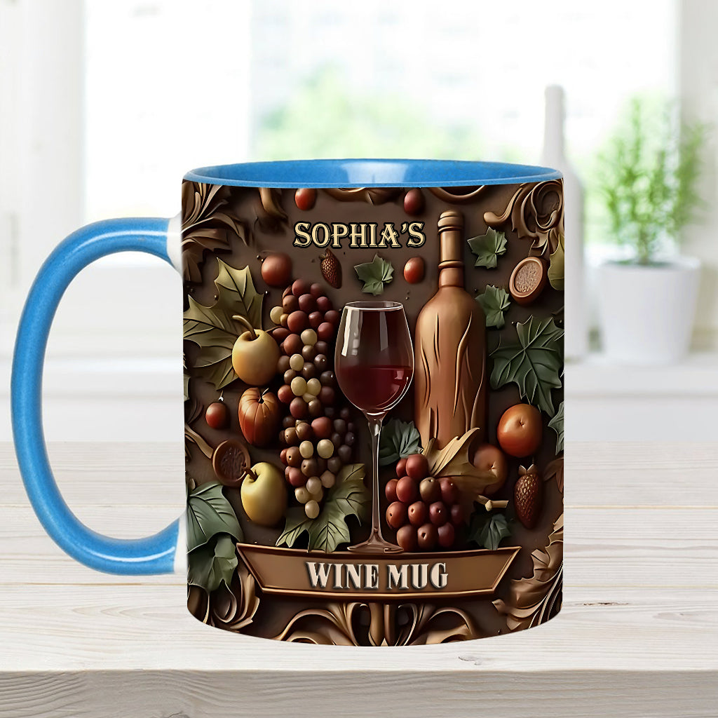 My Wine Mug - Personalized Wine Accent Mug