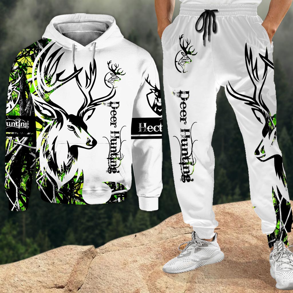 Passionné de chasse ? Sweat à capuche et pantalon de survêtement personnalisés pour la chasse