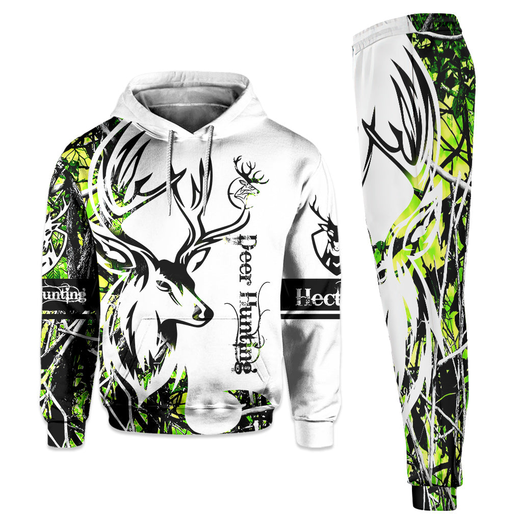 Passionné de chasse ? Sweat à capuche et pantalon de survêtement personnalisés pour la chasse