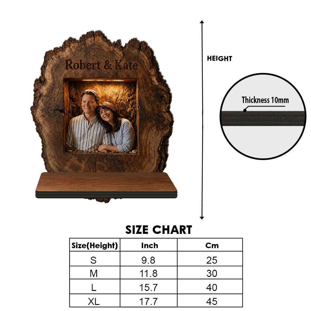 Personalized Rustic LGBTQ Couple Wooden Floating Shelf, Custom Gay Couple Gift for Home Decor, Anniversary or Housewarming