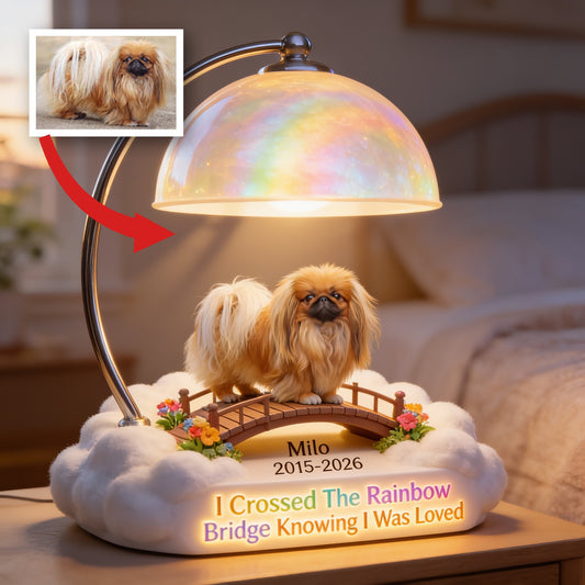 Lampe de Nuit LED Acrylique Personnalisée Shih Tzu, Cadeau de Sympathie
