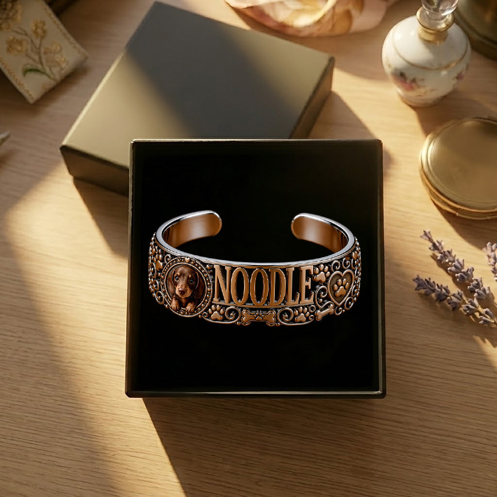 Bracelet en Aluminium Personnalisé pour Chihuahua - Cadeau pour Amateurs