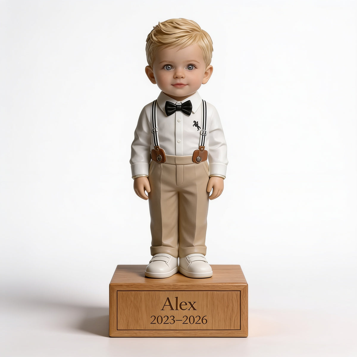 Custom From Any Photo Personalized Toddler Boy Figurine Acrylic Plaque, Memorial Keepsake Home & Desk Decor Gift