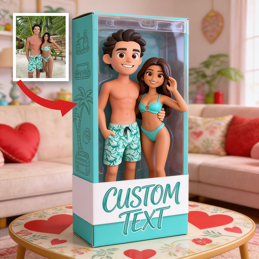Plaque Acrylique Personnalisée Couple Latina - Cadeau Romantique Anniversaire