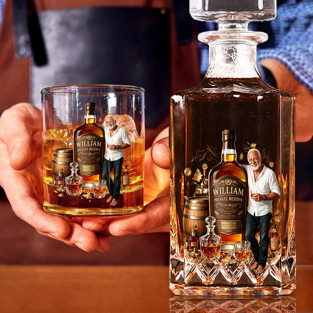 Personalized Older Whiskey Lover Whiskey Glass Bourbon Gift for Latina Men