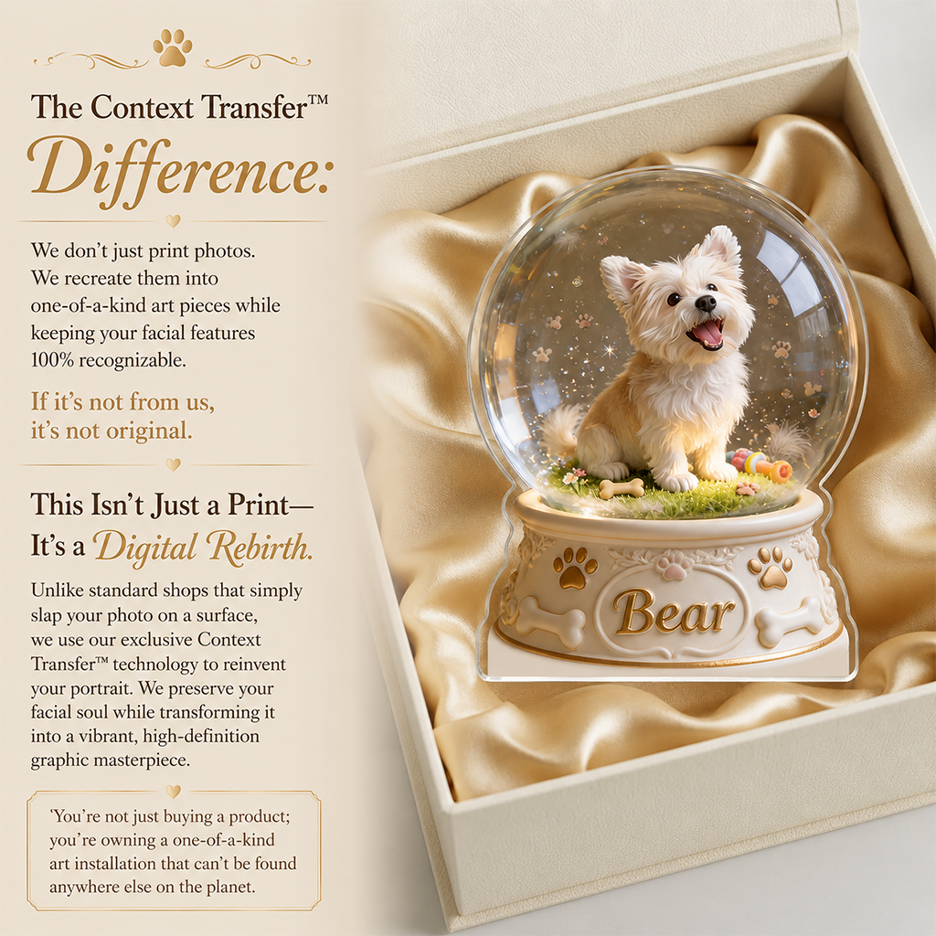 Personalized Yellow Labrador Retriever Shaped Acrylic Plaque Desk Decor Gift