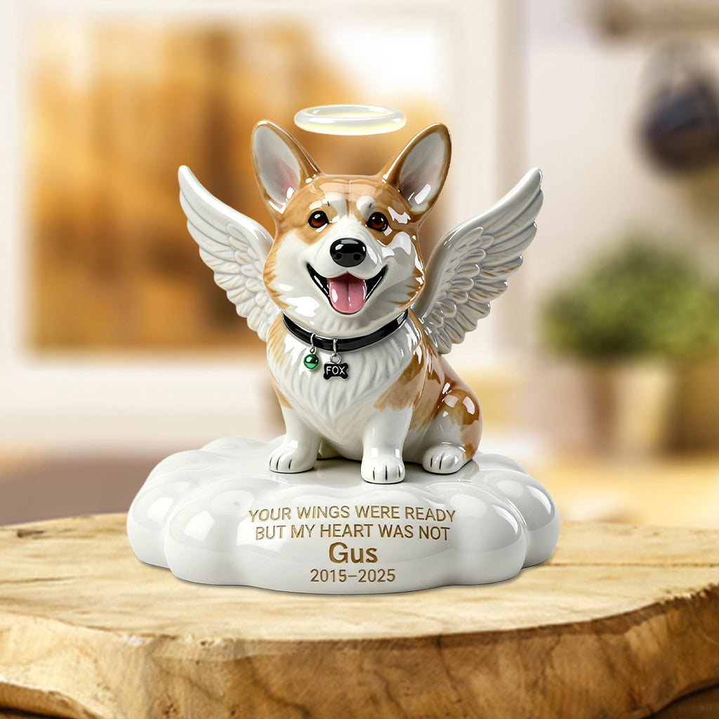 Custom Photo Angel Chihuahua Memorial Custom Shaped Acrylic Plaque Pet Loss Gift