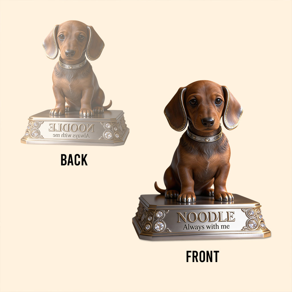 Personalized Welsh Corgi Angel Custom Shaped Acrylic Plaque Pet Memorial Gift