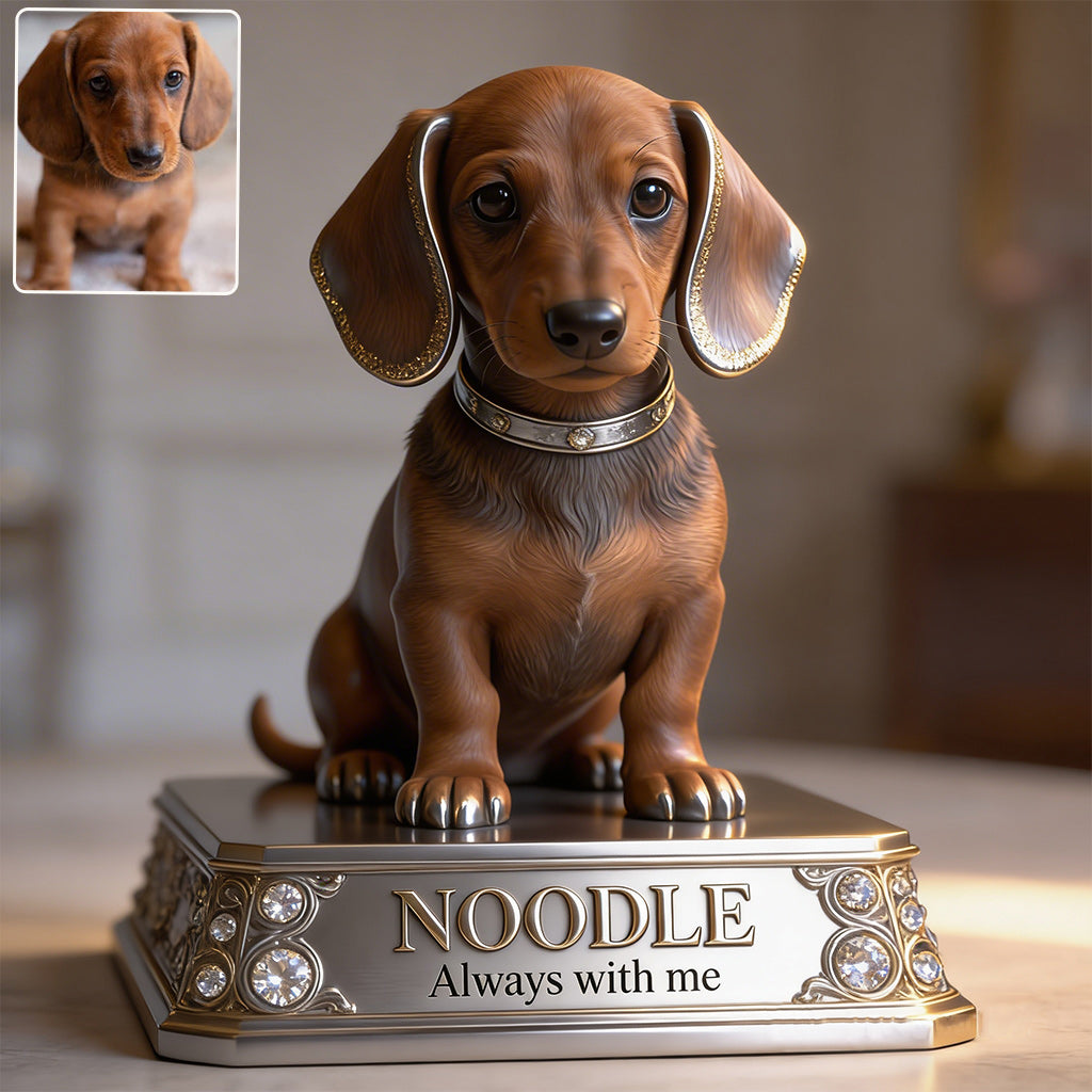 Personalized Light Golden Labrador Retriever Angel Custom Shaped Acrylic Plaque Pet Memorial Gift