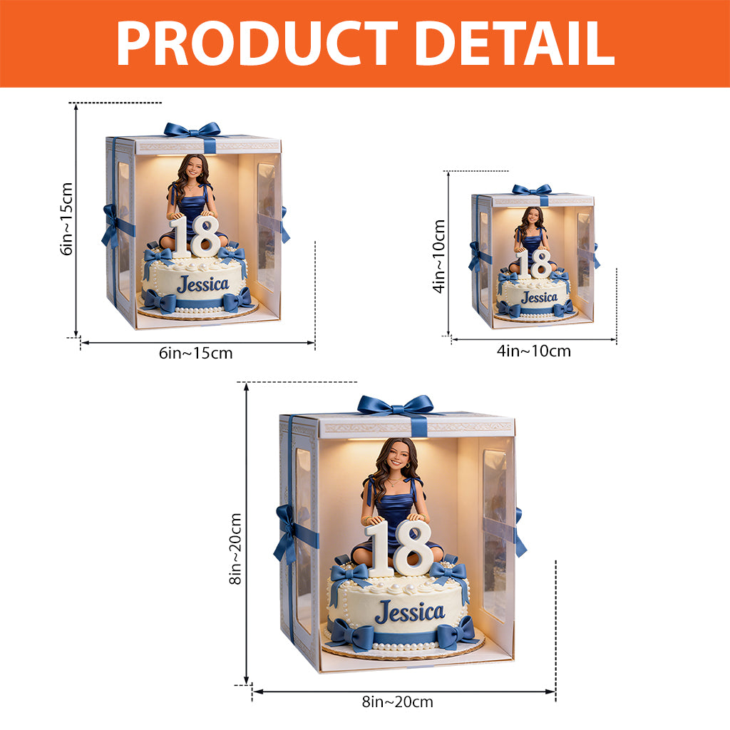 Personalized 50th Birthday Senior Woman Custom Shaped Acrylic Plaque Gift