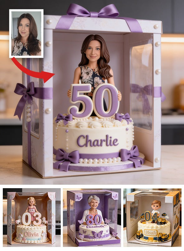 Personalized 50th Birthday Senior Woman Custom Shaped Acrylic Plaque Gift