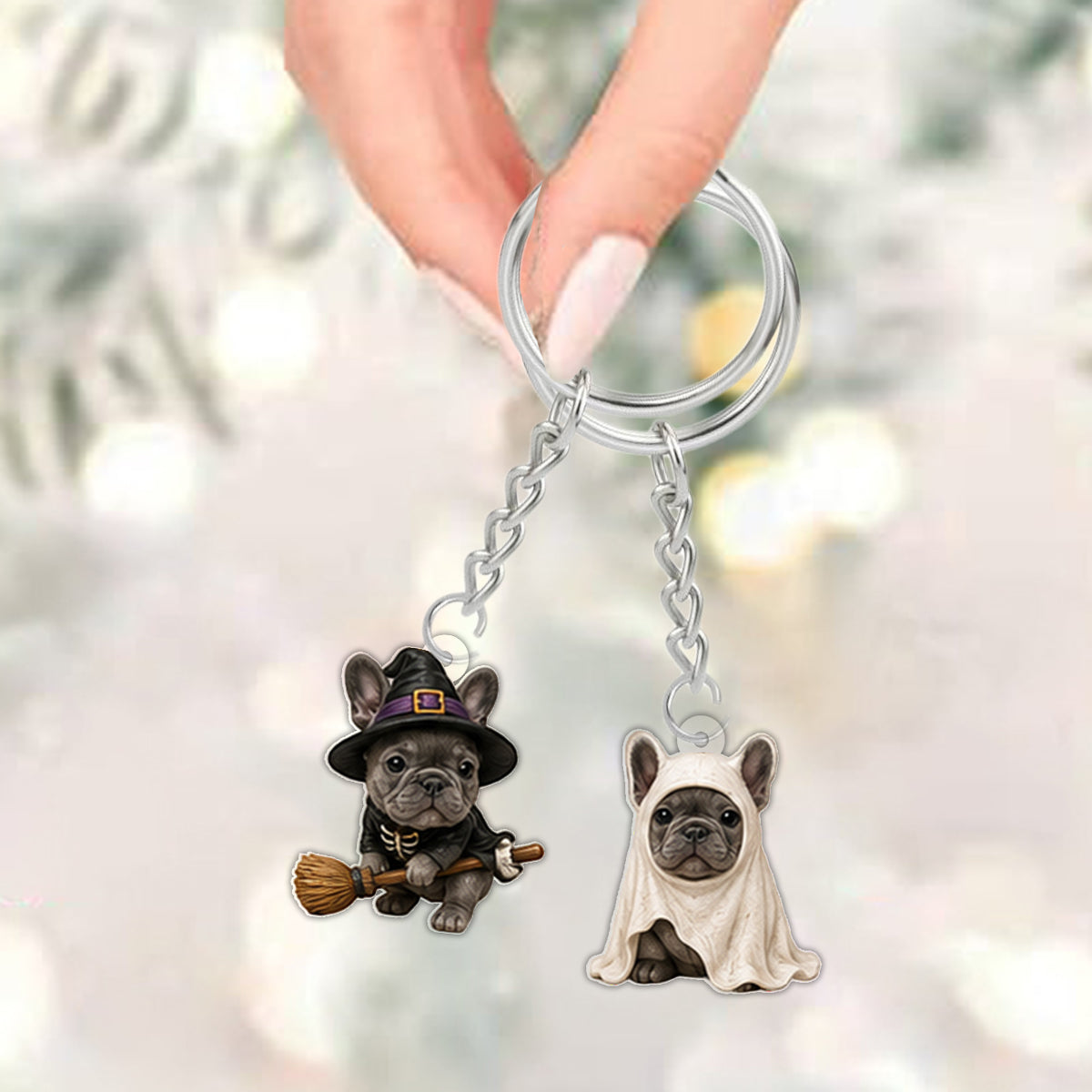 Calendrier de l'Avent Personnalisé Halloween Fawn Chihuahua Avec Mini Ornements Cadeau Amoureux des Chiens