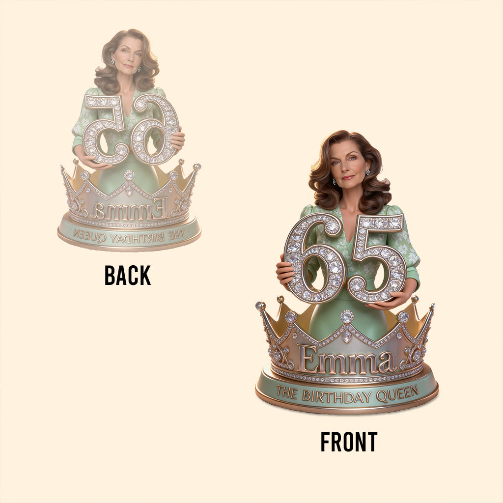 Personalized Birthday Latina Woman Custom Shaped Acrylic Plaque Gift for Her