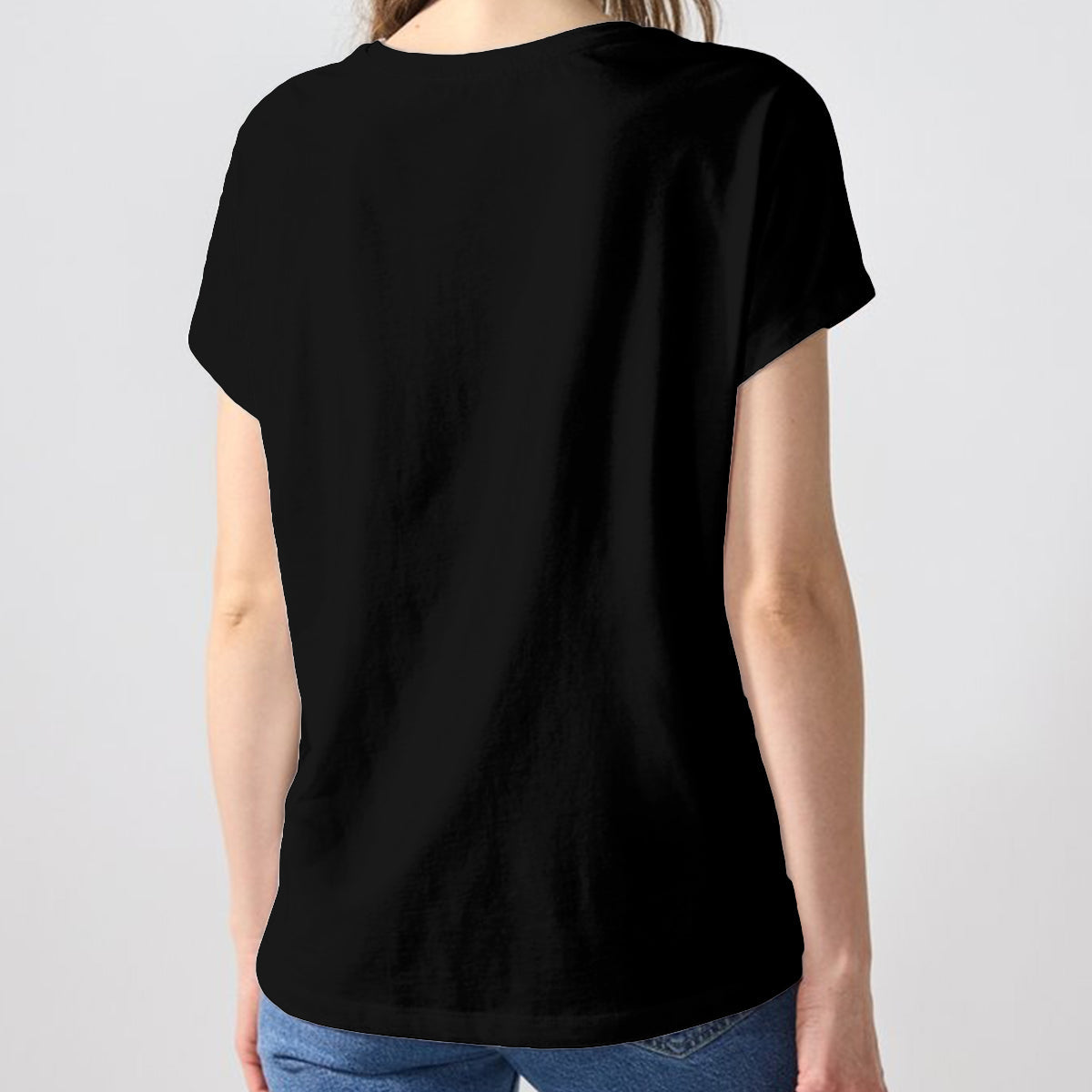 Personalized 25th Birthday Woman V-Neck T-Shirt Gift For Her