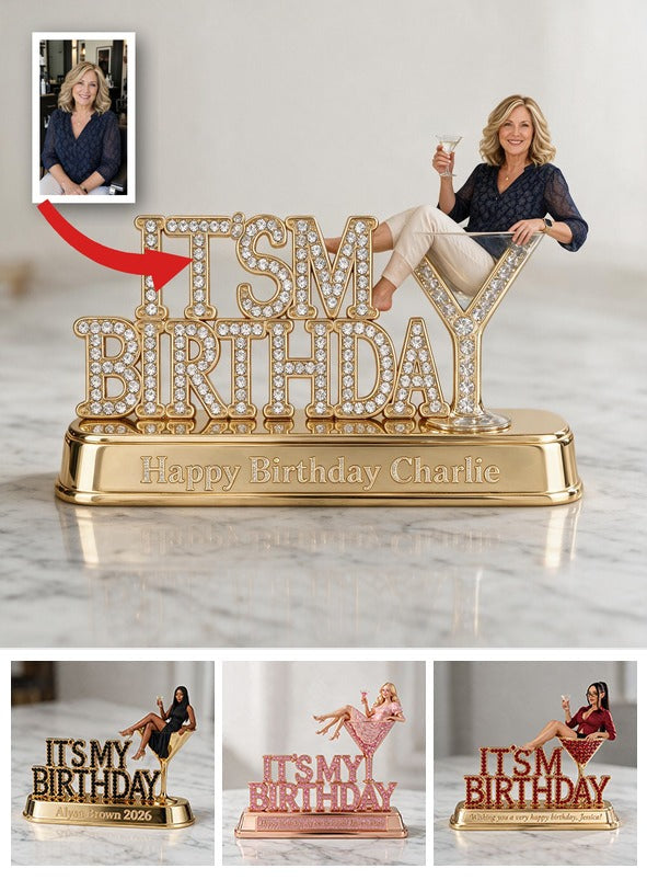 Personalized 50th Birthday Middle-Aged Woman Acrylic Plaque Birthday Gift