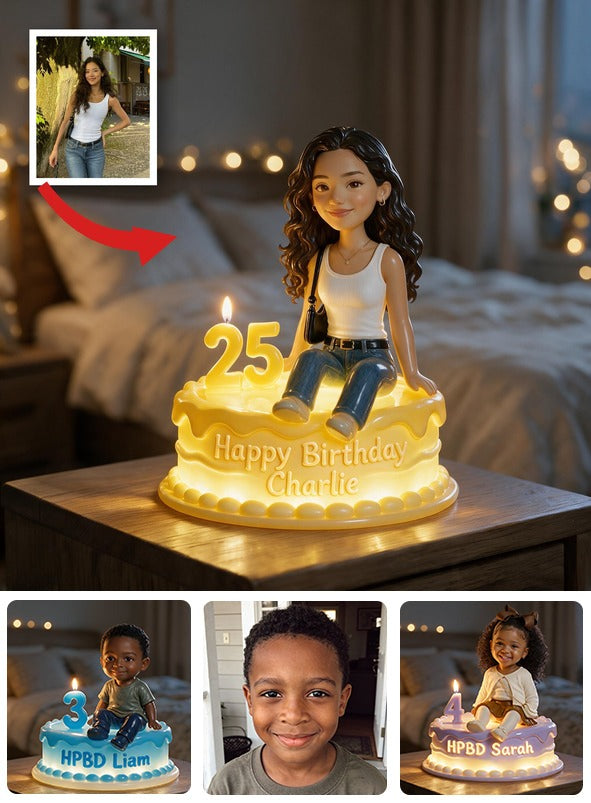 Lampe de Nuit LED Acrylique Personnalisée pour le 21e Anniversaire d'une Femme Latina